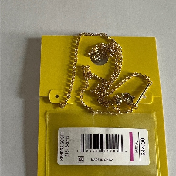 Kendra Scott Gold Necklace - Picture 2 of 2